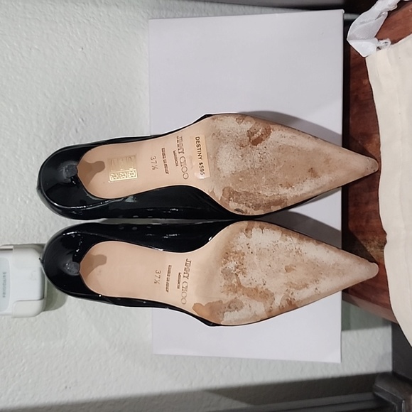 EUC Jimmy Choo shoe s size 37 1/2 - Picture 7 of 12